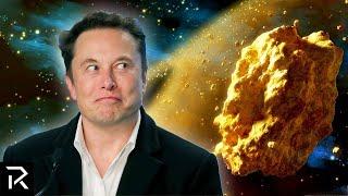 Elon Musk Is Mining A Golden Asteroid Worth $700 Quintillion