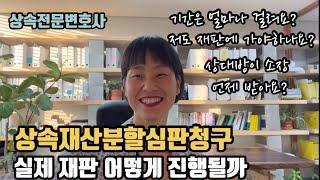 상속재산분할청구소송 실제로 어떻게 진행되는지 상속전문변호사가 알려드립니다/친한변호사