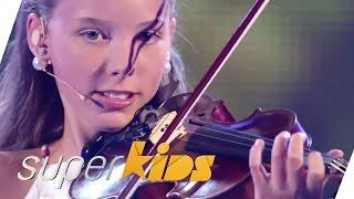 12 yrs old Violin Master Elena from Germany | Superkids