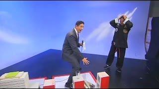 Martial arts epic fail by tv host (fake Grand Master Bruce Silva)