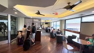 Hawaiian airlines airport lounge Maui airport