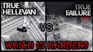 (WHICH IS HARDER?) True Failure VS True Hellevan | FE2 Community Maps