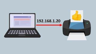 Connect to a Printer Using its IP Address