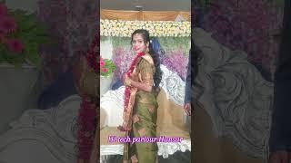 # Hi tech parlour Hunsur # night reception makeup #
