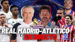 EN DIRECTO I Real Madrid - Atlético: octavos ida Champions League en vivo