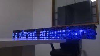 Led Ticker - Rise Tickerplay Series - http://www.tickerplay.com/custom-led-ticker-tape