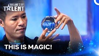 Suphachon Stuns with Jaw-Dropping Magic! | Thailand's Got Talent