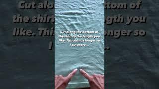 By POPULAR REQUEST: How I Cut my T-shirts