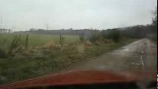 Rally mazda 323 sedan wet roads in the end .....:(