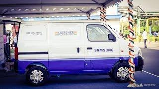 Samsung Customer Delight service and service vans overview