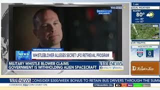 The US Military is Hiding Alien Spacecraft; Air Force Whistleblower Claims