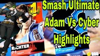 Smash Ultimate Adam vs Cyber Highlights