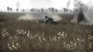 Russian Front tank battle simulation using WT  software.