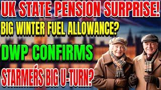 UK Seniors: Big 2024 Winter Fuel Allowance & State Pension Surprise! New Checks & Starmer’s U-Turn