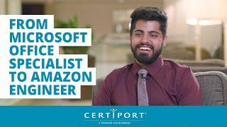 From Microsoft Office Specialist to Amazon Engineer