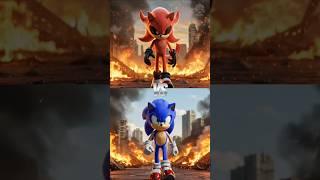 Demon Sonic vs Sonic, Knuckles, Shadow & Silver the Hedgehog, Metal Sonic