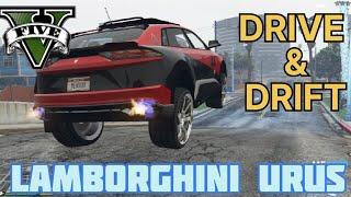 FIRST TIME DRIVING THE ALL NEW LAMBORGHINI URUS IN GTA V || FULL DRIFTING AND DRIVING EXPERIENCE