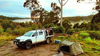 Escape the city for nature therapy - Solo Camping/ Silent Vlog