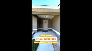 Amazing home for $299,000 in Ocala, Florida!