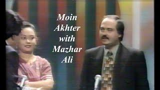 Moin Akhter with Actor Mazhar Ali & Faiza Ali | HD | Dhanak TV USA