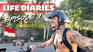 Life Diaries - 1st photo shoot in Bali / A day in the life of a content creator