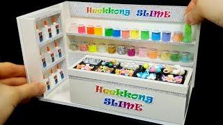 [DIY Miniature Slime shop] 미니어쳐 슬라임 가게 만들기 !