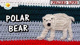 Polar Bear Appliqué - Live CAL with Jayda InStitches - January 20, 2025