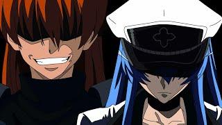 esdeath x seryu - akame ga kill amv ( you're so creppy )