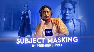 SUBJECT MASKING Trending EFFECT ! Premiere Pro 2023