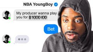 NBA Youngboy Producer challenged me to a game of 2K25 Play Now Online