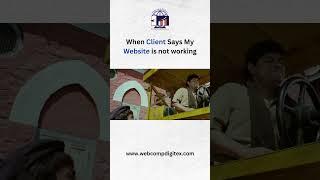  When client says my website is not working? #memes #memesdaily