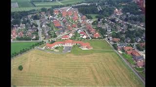 alte Luftbilder Langförden Aphasiezentrum und Grundschule von der-scanprofi.de