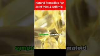 Joint Pain & Arthritis relief Naturally