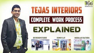 Tejas Interiors Complete Work Process II End to End II Hyderabad