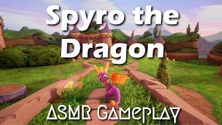 ASMR Gaming | Let's Play Spyro the Dragon (Part 1)  | Clicky Controller Sounds and Whispers