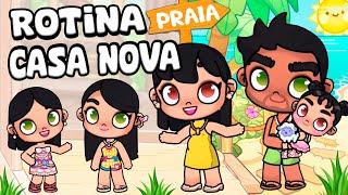 ROTINA NOVA CASA DE PRAIA | AVATAR WORLD ROTINAS E HISTÓRIAS