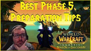 Season of Discovery: Best Phase 5 Preparation Tips