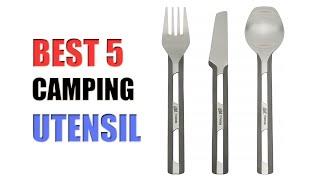  5 Best Camping Utensils In 2022 on Amazon || Essential Tools of Kitchen!