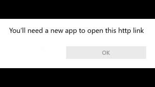 Fix Error Get An App To Open This HTTPS/HTTP Link On Windows 11