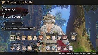 Black Clover: Quartet Knights - Full Character Roster (All DLC)