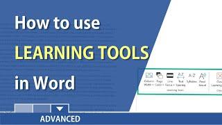 Word - new Learning Tools features by Chris Menard