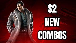 TEKKEN 8 S2 | Dragunov new launchers and combo route