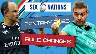 RULE CHANGES | GUINNESS SIX NATIONS FANTASY RUGBY 2023