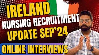 Ireland Nursing NMBI Recruitment വാതിലുകൾ തുറക്കുന്നു| PACU, Mental Health & Paediatric Interviews