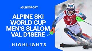 Kristoffersen Produces HUGE Second Run In Val d'Isere! | FIS Alpine Ski World Cup 2024/25 Highlights