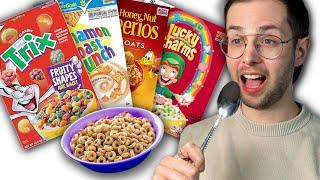 Zach Eats Every Cereal LIVE • The Belt