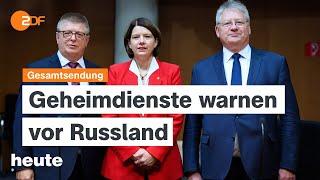 heute 19:00 Uhr vom 14.10.24: Geheimdienste zu Russland, Stasi-Mordurteil, Raketenabwehr für Israel