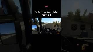 Timelapse Paris-Graz sur #ets2 #eurotrucksimulator2 #pourtoi
