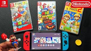 Top 3 Super Mario Games | Nintendo Switch OLED | Gameplay