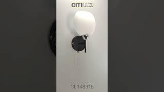 Citilux Флорида CL148315 Бра с выключателем Чёрное